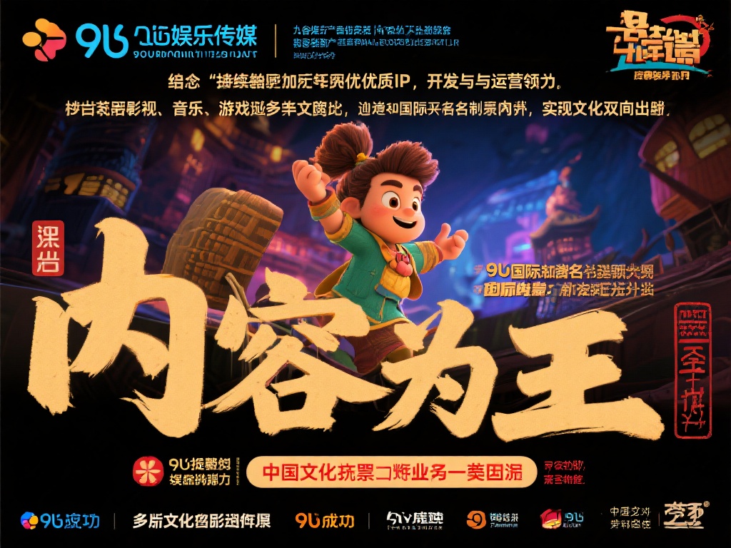 九游娱乐传媒:创新驱动文化传播,助力全球娱乐产业发展 (九游娱乐传媒:创新引领文化传播,助推全球娱乐产业新发展) 除了技术创新,九游娱乐传媒在内容生产上同样不遗余力