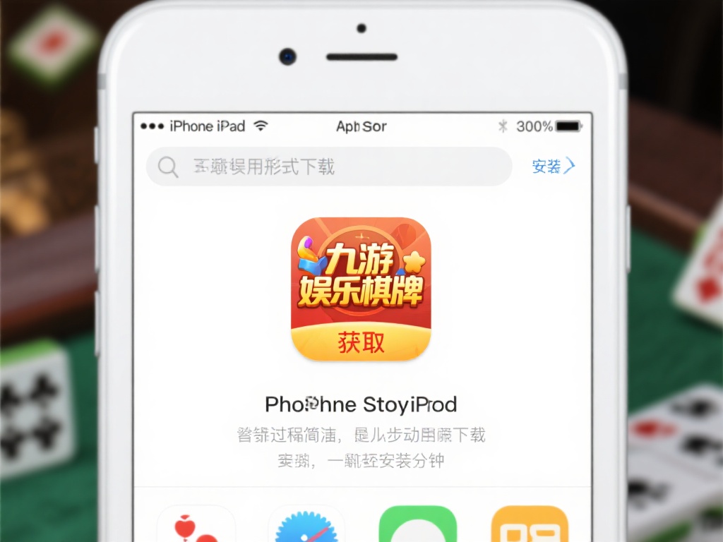 对于苹果用户来说，下载九游娱乐棋牌的过程非常简单，